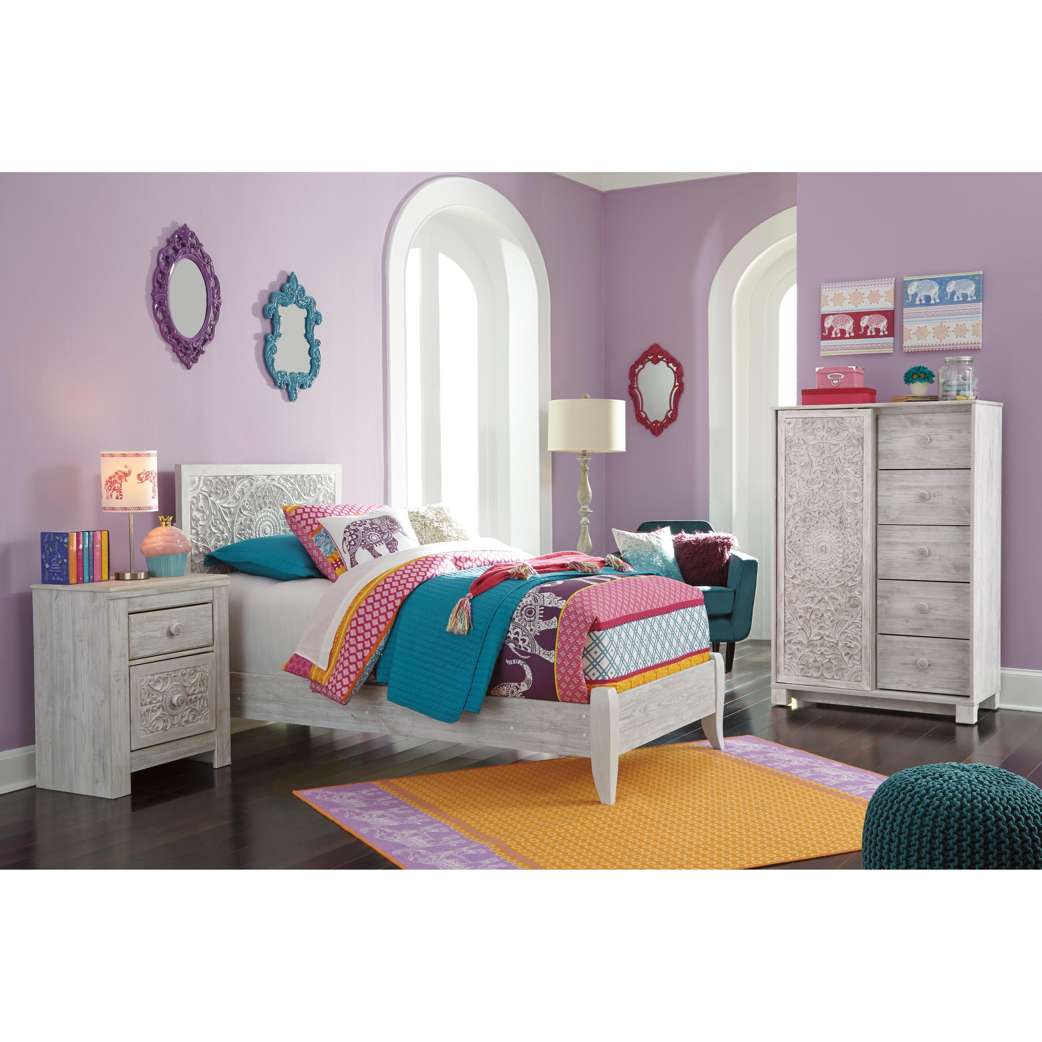 Signature Design by Ashley Paxberry B181B24 5 pc Twin Panel Bedroom Se