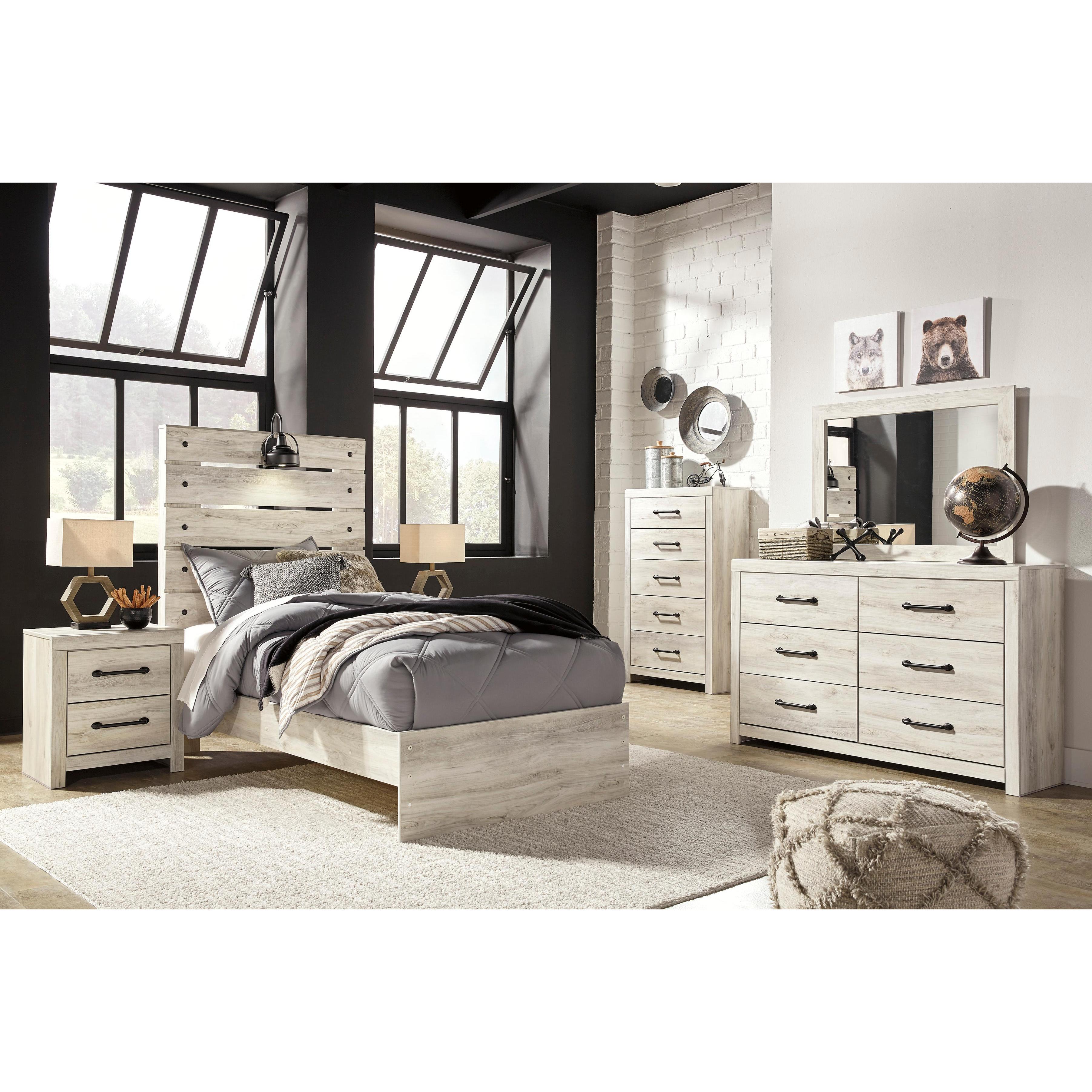 Signature Design by Ashley Cambeck B192 6 pc Twin Panel Bedroom Set