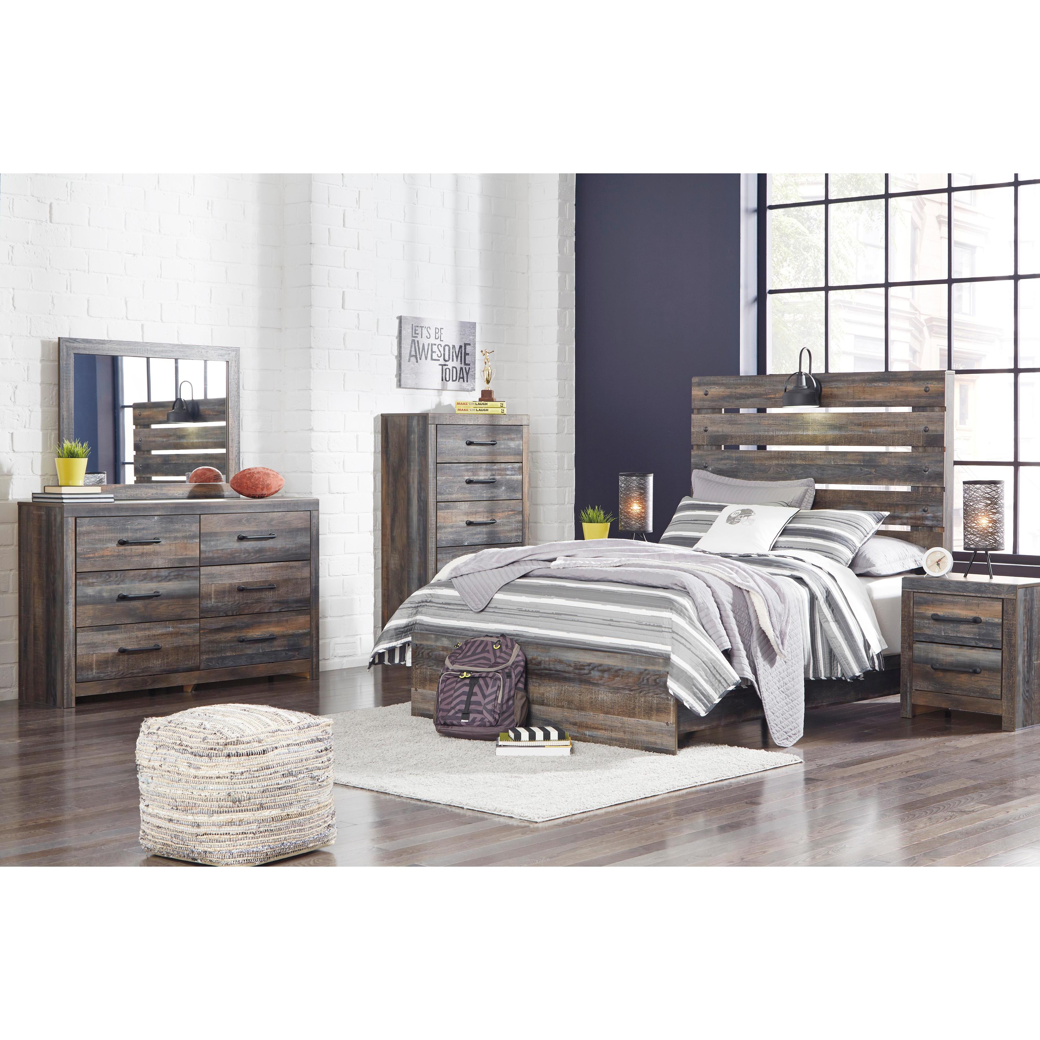Signature Design by Ashley Drystan B211 6 pc Full Panel Bedroom Set