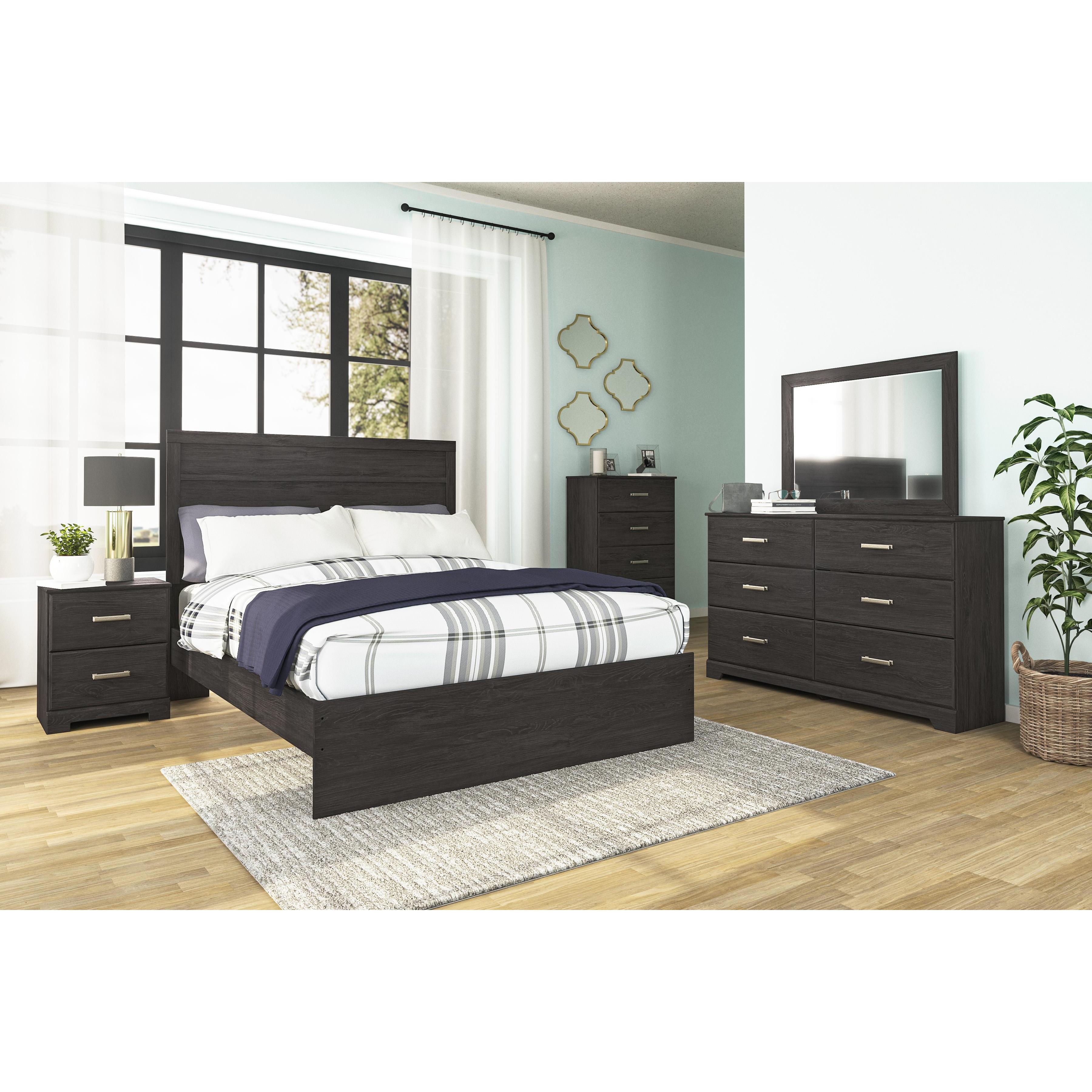 Signature Design by Ashley Belachime B2589 6 pc Queen Panel Bedroom Se