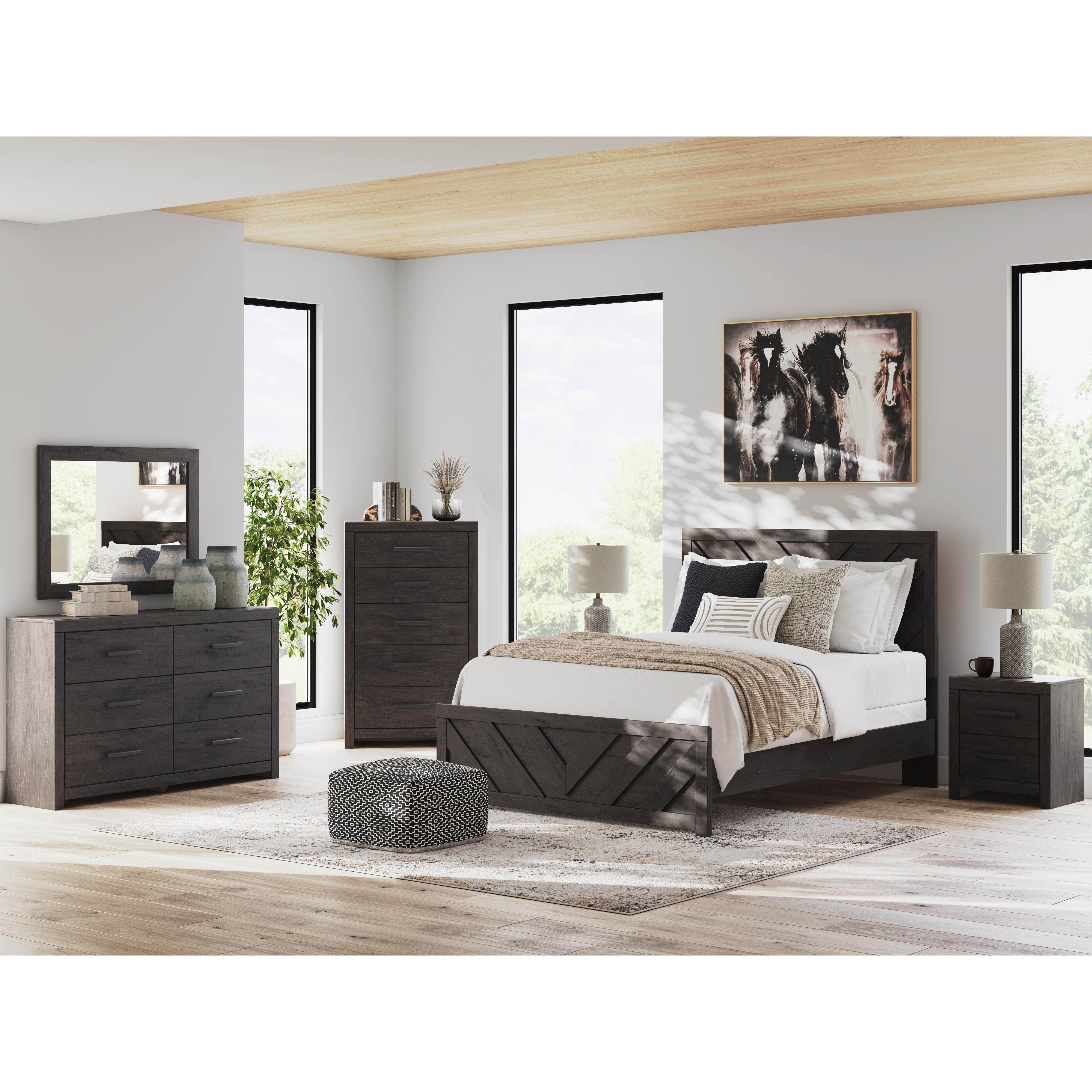 Signature Design by Ashley Prendonea B3789B10 6 pc Queen Panel Bedroom