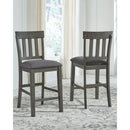 Signature Design by Ashley Hallanden D589D4 7 pc Counter Height Dining Set IMAGE 5