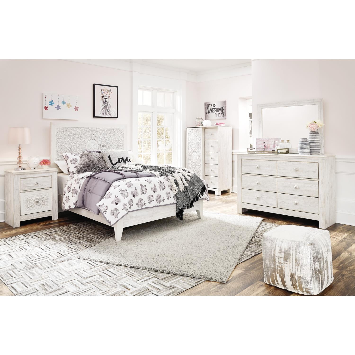 Signature Design by Ashley Paxberry B181B17 5 pc Full Panel Bedroom Se