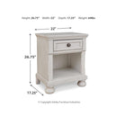 Signature Design by Ashley Robbinsdale B742B36 6 pc Twin Sleigh Bedroom Set IMAGE 13