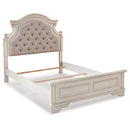 Signature Design by Ashley Realyn B743B27 7 pc Full Panel Bedroom Set IMAGE 3