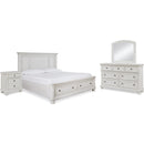 Signature Design by Ashley Robbinsdale B742B28 6 pc Queen Panel Bedroom Set IMAGE 1