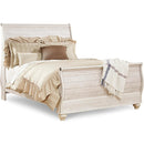 Signature Design by Ashley Willowton B267B55 7 pc Queen Sleigh Bedroom Set IMAGE 2