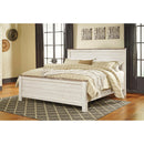 Signature Design by Ashley Willowton B267B45 8 pc King Panel Bedroom Set IMAGE 2