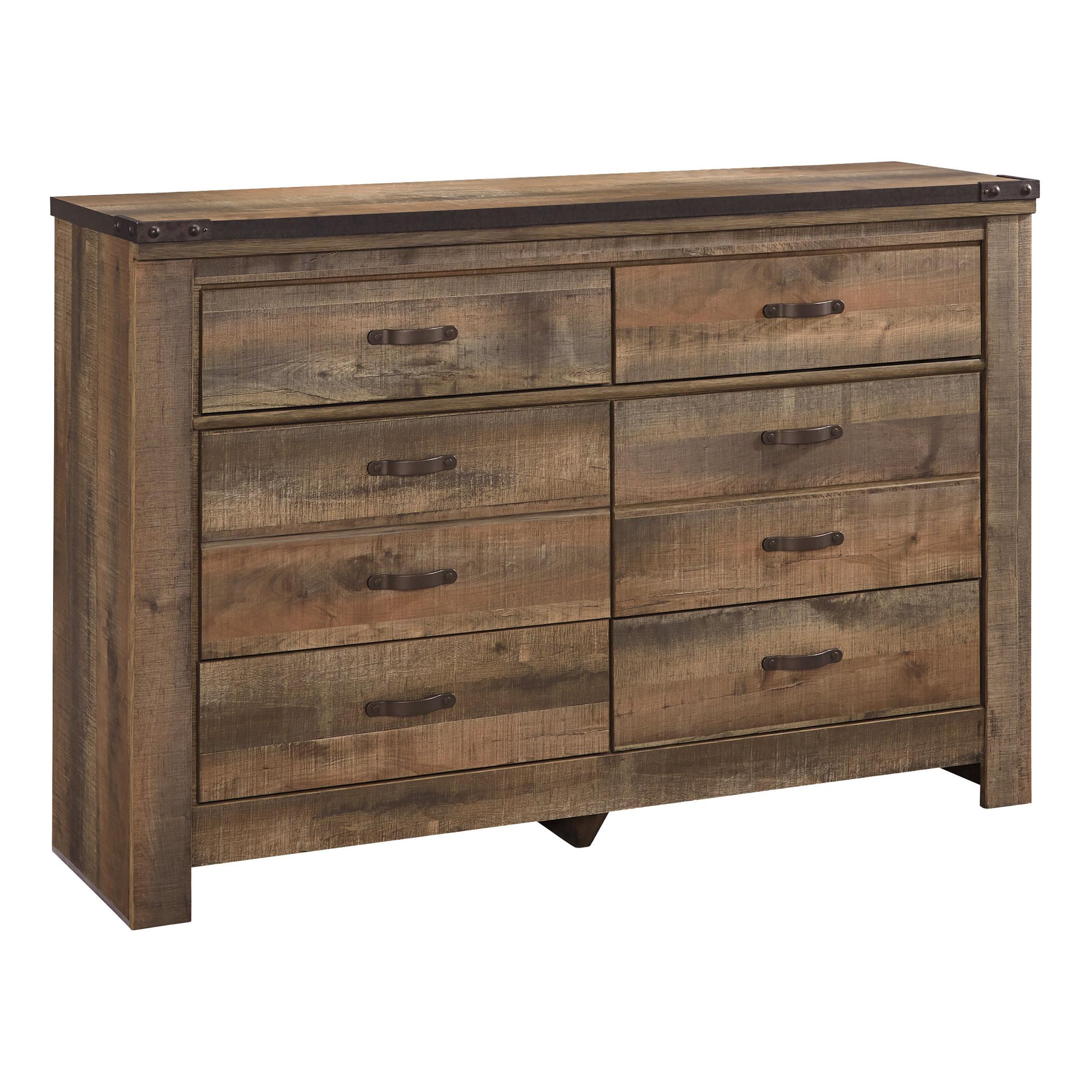 signature design by ashley dresser Trinell 6-Drawer B446-31 Color:ROYALBLUE US 4 / BLACK mb_handcrafted 58.5 × 15.63 ×