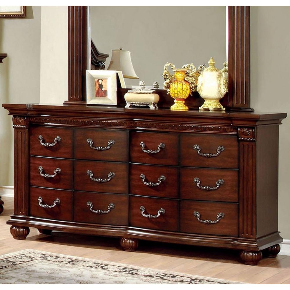 Furniture of America Grandom 6-Drawer Dresser CM7736D Furniture of America Grandom 6-Drawer Dresser CM7736D