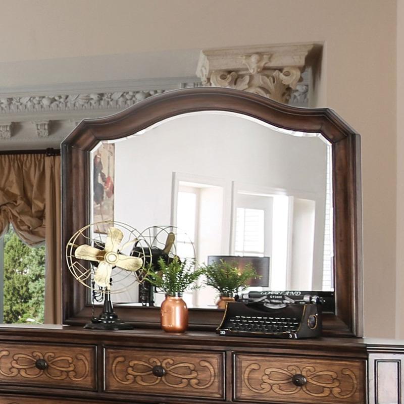 Furniture of America Emmaline Dresser Mirror CM7831M