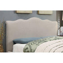 Furniture of America Rolanda California King Upholstered Panel Bed CM7722CK-BED IMAGE 2