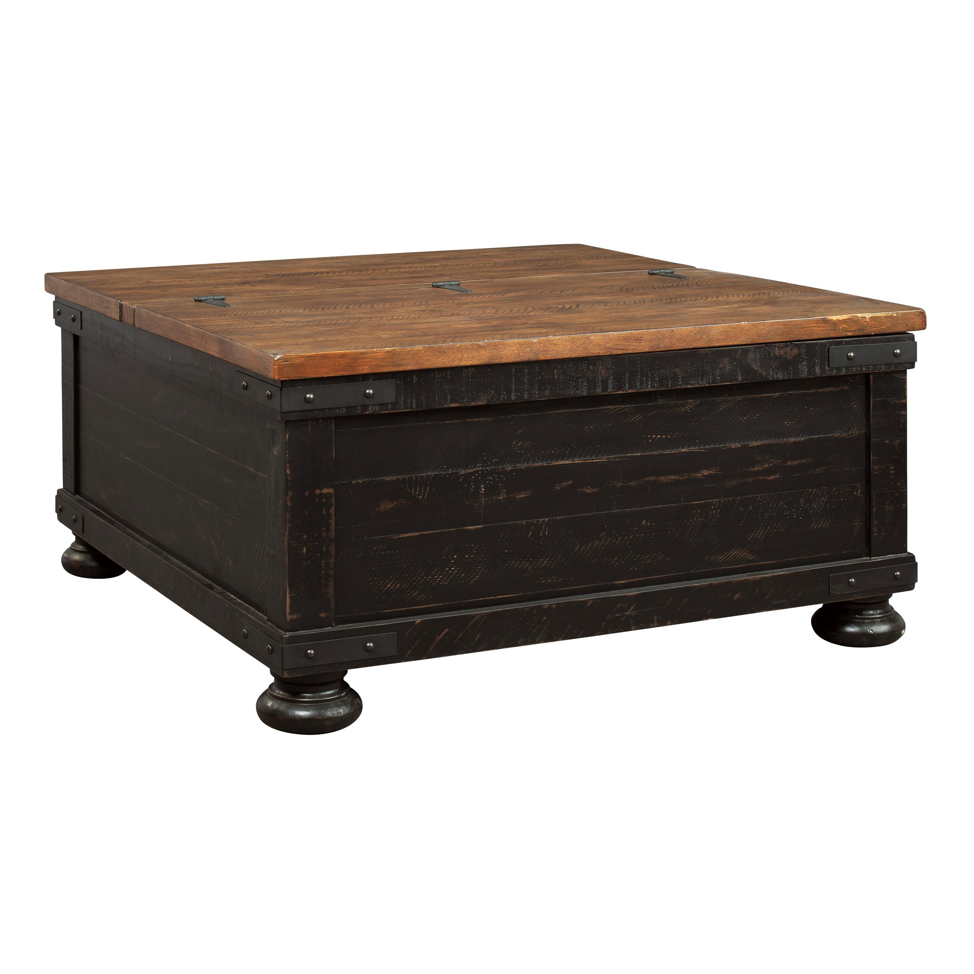 teat ティート ラグモチョップ アナアキ黒 Signature Design by Ashley Valebeck Lift Top Cocktail Table T468-00