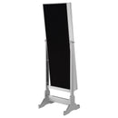 Coaster Furniture Moore 951017 Cheval Mirror with Jewelry Storage - Silver IMAGE 9
