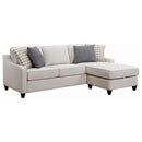 Coaster Furniture McLoughlin Fabric 2 pc Sectional 501840 IMAGE 1