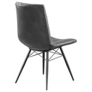 Coaster Furniture Aiken 110302 Upholstered Dining Side Chair - Charcoal (Set of 4) IMAGE 7