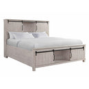 Elements International Scott SC670KB King Platform Storage Bed IMAGE 1