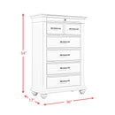 Elements International Slater SR600CH Chest - White IMAGE 11