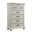 Elements International Slater SR600CH Chest - White IMAGE 1
