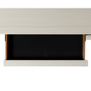 Elements International Slater SR600DRMR Dresser with Mirror - White IMAGE 5
