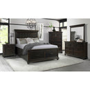 Elements International Slater SR850QB Queen Platform Storage Bed - Black IMAGE 9
