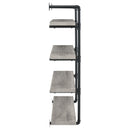 Coaster Furniture Elmcrest 804427 39-inch 4-shelf Wall Bookshelf - Grey Driftwood IMAGE 8