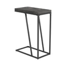 Coaster Furniture Sergio 931146 Engineered Wood C-Shaped Sofa Side Table - Rustic Grey IMAGE 1