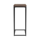 Coaster Furniture Sergio 931147 Engineered Wood C-Shaped Side Table - Rustic Tobacco IMAGE 2