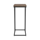 Coaster Furniture Sergio 931147 Engineered Wood C-Shaped Side Table - Rustic Tobacco IMAGE 4