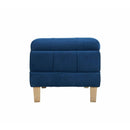 Elements International Crosby Fabric Storage Ottoman UCB1815001WWE IMAGE 5