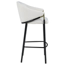 Coaster Furniture Chadwick 183437 Fabric Upholstered Bar Chair - Beige (Set of 2) IMAGE 8