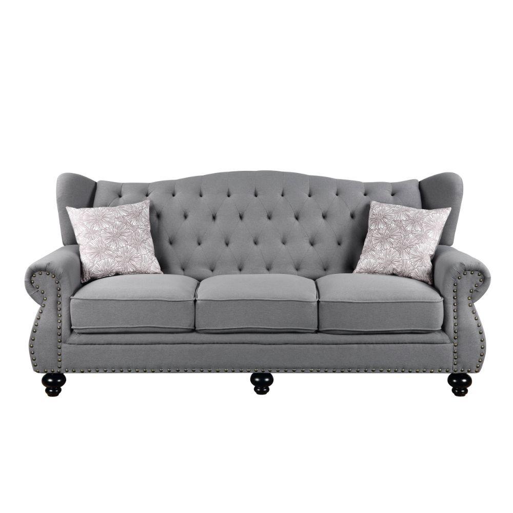 Acme Furniture Hannes 53280 Sofa with 2 Pillows