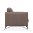 Acme Furniture Malaga Stationary Leather Chair 55002 IMAGE 4