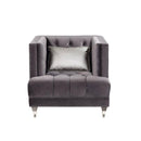 Acme Furniture Hegio Stationary Fabric Chair 55267 IMAGE 2