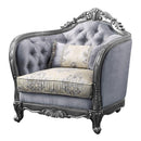 Acme Furniture Ariadne Stationary Fabric Chair 55347 IMAGE 2