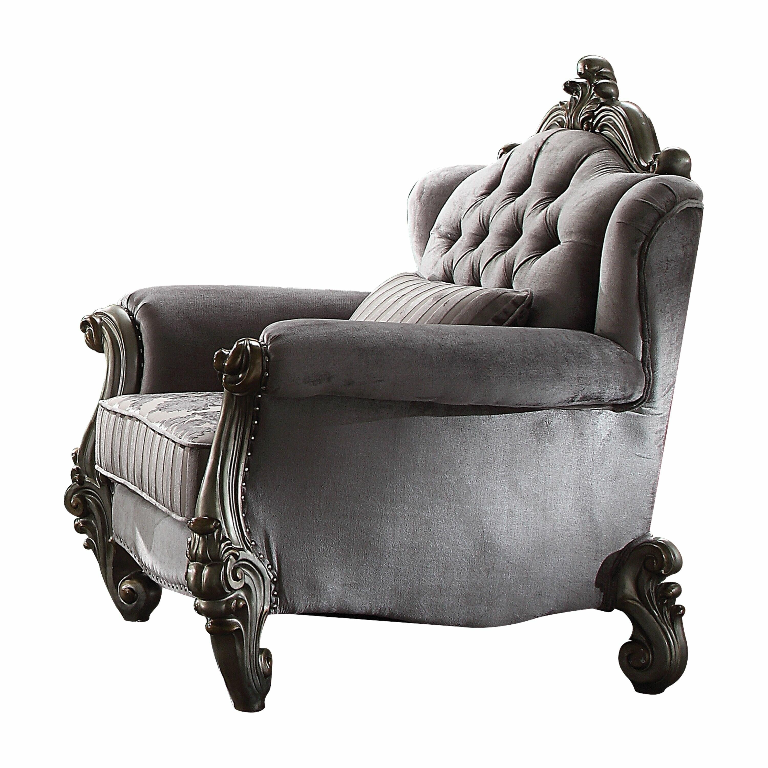 Acme Furniture Versailles 56842 Chair with Pillow