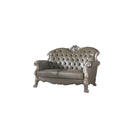 Acme Furniture Dresden Stationary Polyurethane Loveseat 58176 IMAGE 2