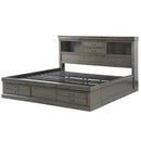 Acme Furniture Louis Philippe III Queen Bookcase Bed with Storage 24930Q IMAGE 4