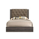 Acme Furniture Avantika King Upholstered Panel Bed 27677EK IMAGE 1