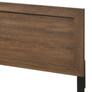 Acme Furniture Miquell Queen Upholstered Panel Bed 28050Q IMAGE 4