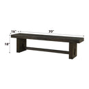 Acme Furniture Haddie 72213 Bench IMAGE 2
