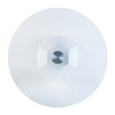 Acme Furniture Round Chara Dining Table with Glass Top and Pedestal Base 74925 IMAGE 3