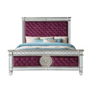 Acme Furniture Varian King Upholstered Panel Bed 27367EK IMAGE 1