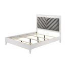 Acme Furniture Chelsie King Upholstered Panel Bed 27387EK IMAGE 1