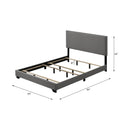 Acme Furniture Leandros Queen Upholstered Panel Bed 27430Q IMAGE 4
