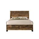 Acme Furniture Morales Queen Panel Bed with Storage 28590Q IMAGE 3