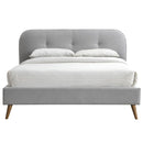 Acme Furniture Graves King Upholstered Panel Bed 28977EK IMAGE 3