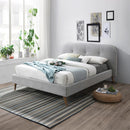 Acme Furniture Graves Queen Upholstered Panel Bed 28980Q IMAGE 1
