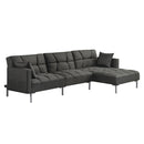 Acme Furniture Duzzy Fabric Full Sleeper Sectional 50485 IMAGE 1