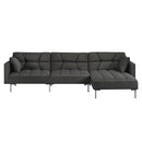 Acme Furniture Duzzy Fabric Full Sleeper Sectional 50485 IMAGE 2